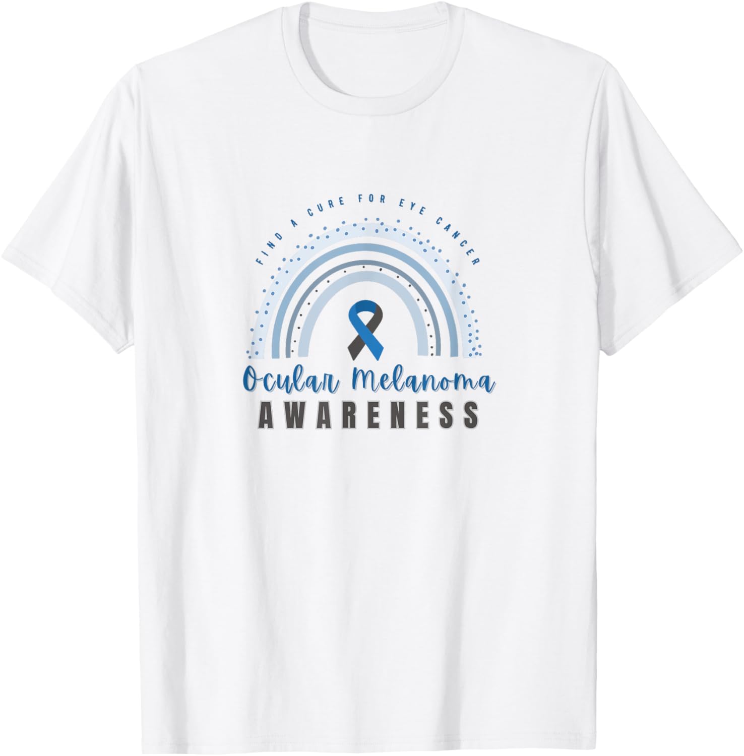 Ocular Melanoma Awareness T-Shirt - T-Shirt | White