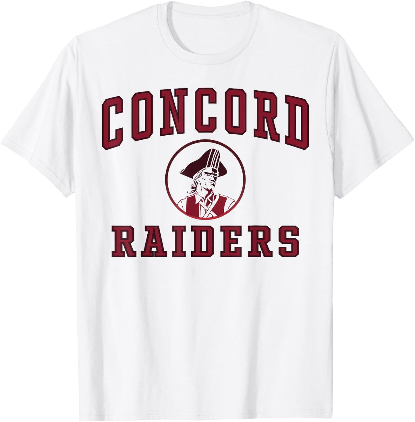 Concord High School Raiders C1 T-Shirt - T-Shirt | White