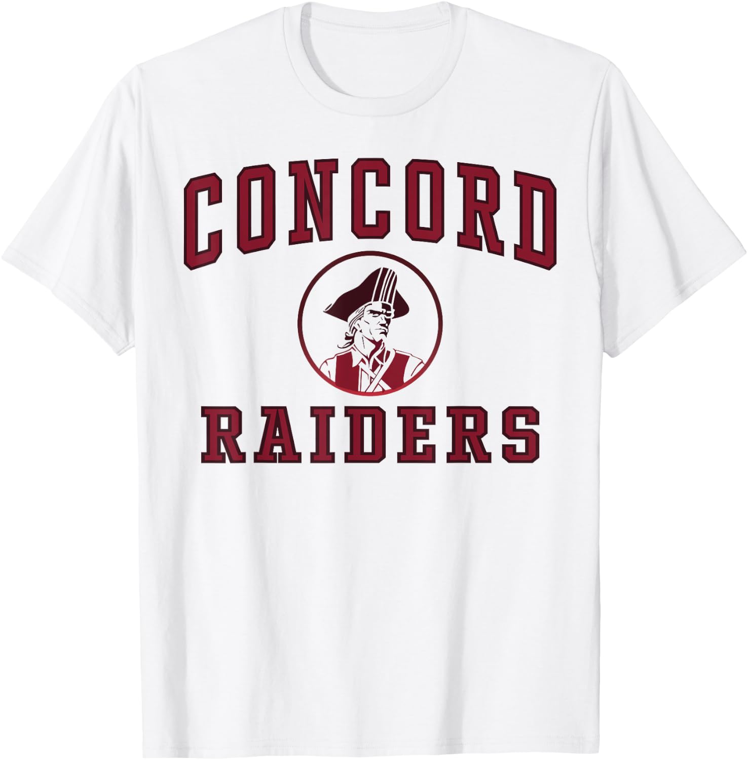 Concord High School Raiders C1 T-Shirt - T-Shirt | White