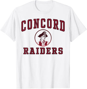 Concord High School Raiders C1 T-Shirt - T-Shirt | White