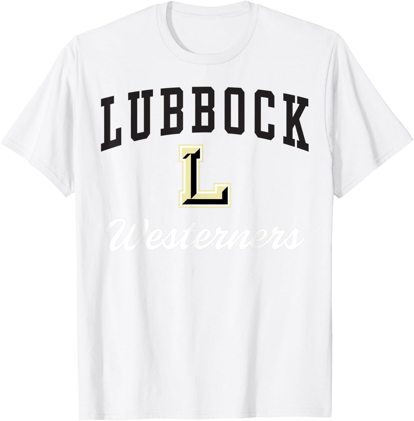 Lubbock High School Westerners C3 T-Shirt - T-Shirt | White
