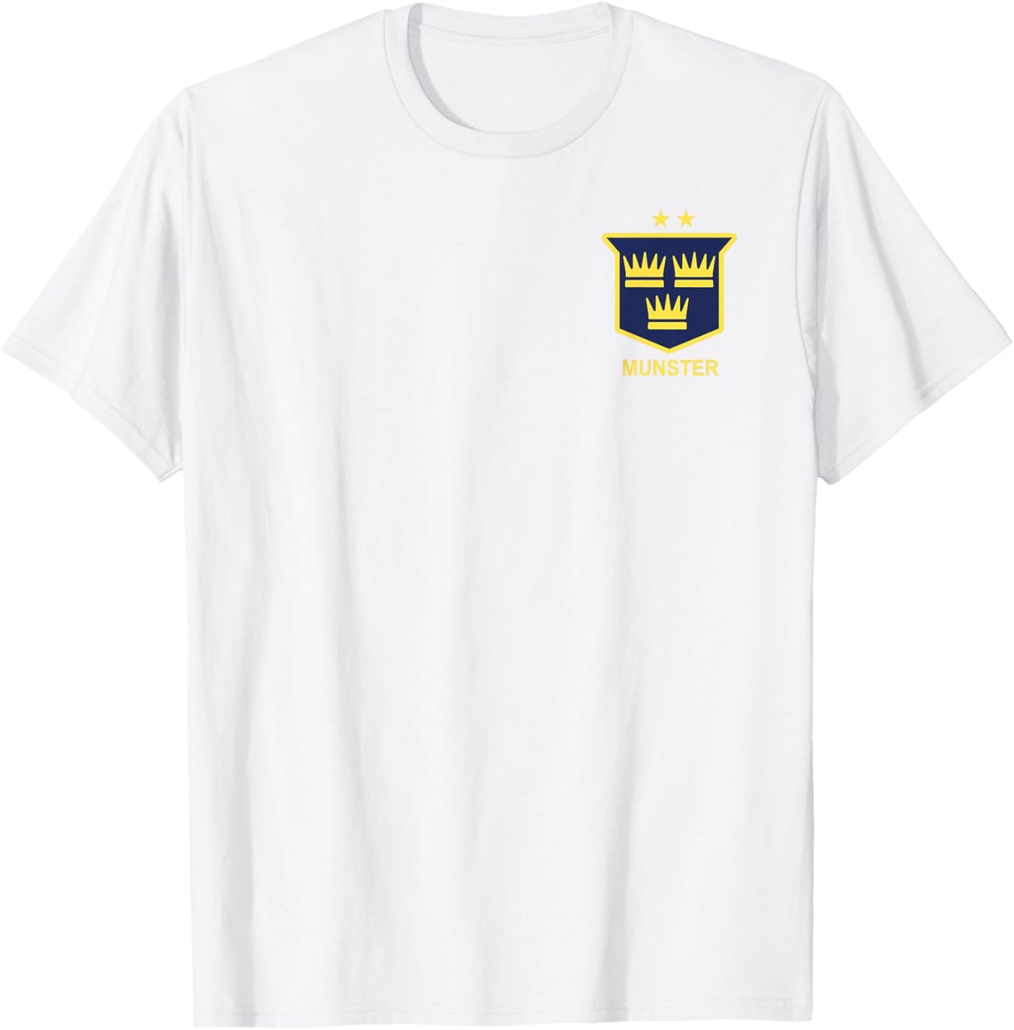 Munster retro classic style for retro Irish rugby fans T-Shirt - T-Shirt | White