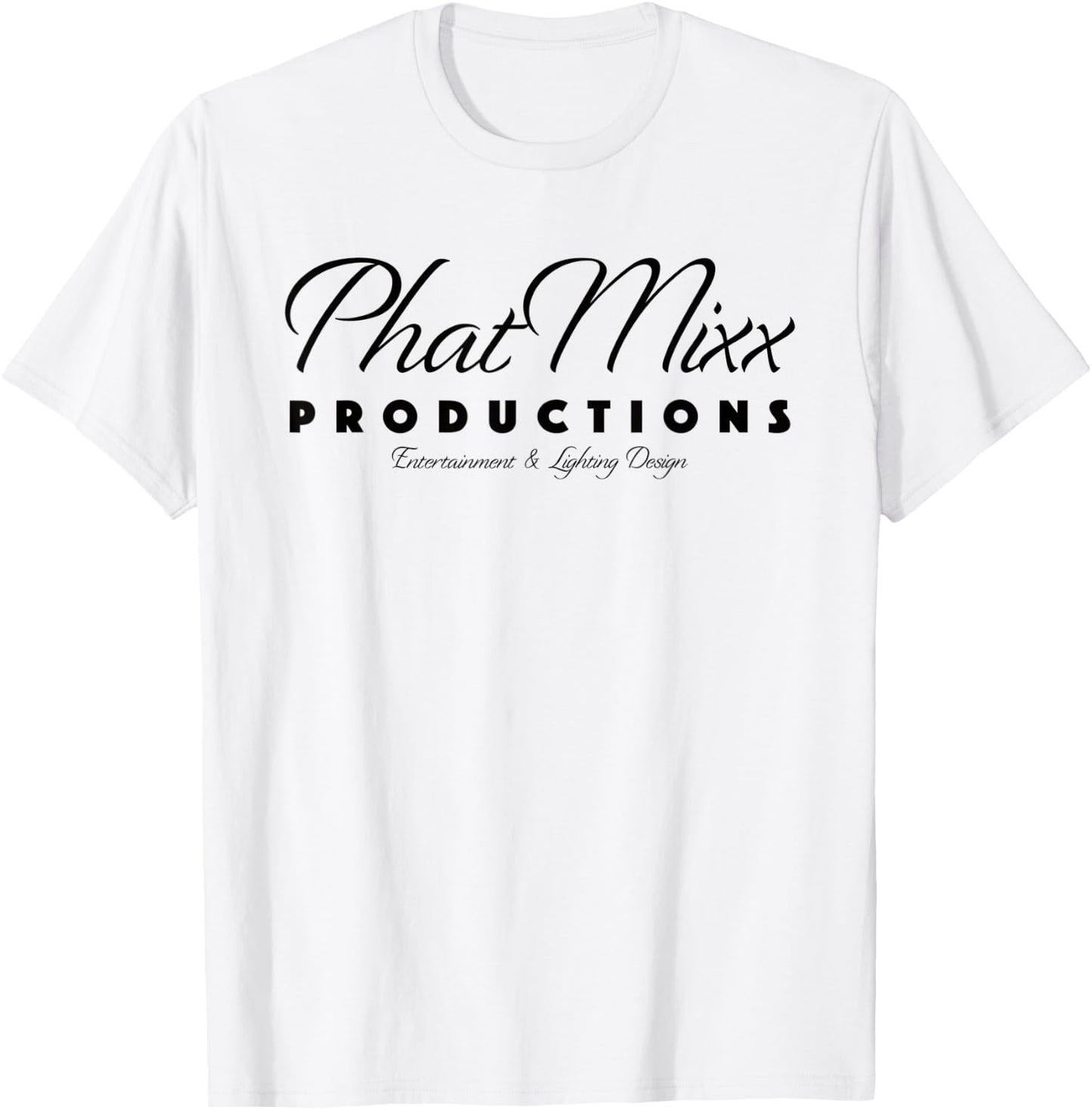 Phat Mixx Productions - Clean Logo T-Shirt - T-Shirt | White