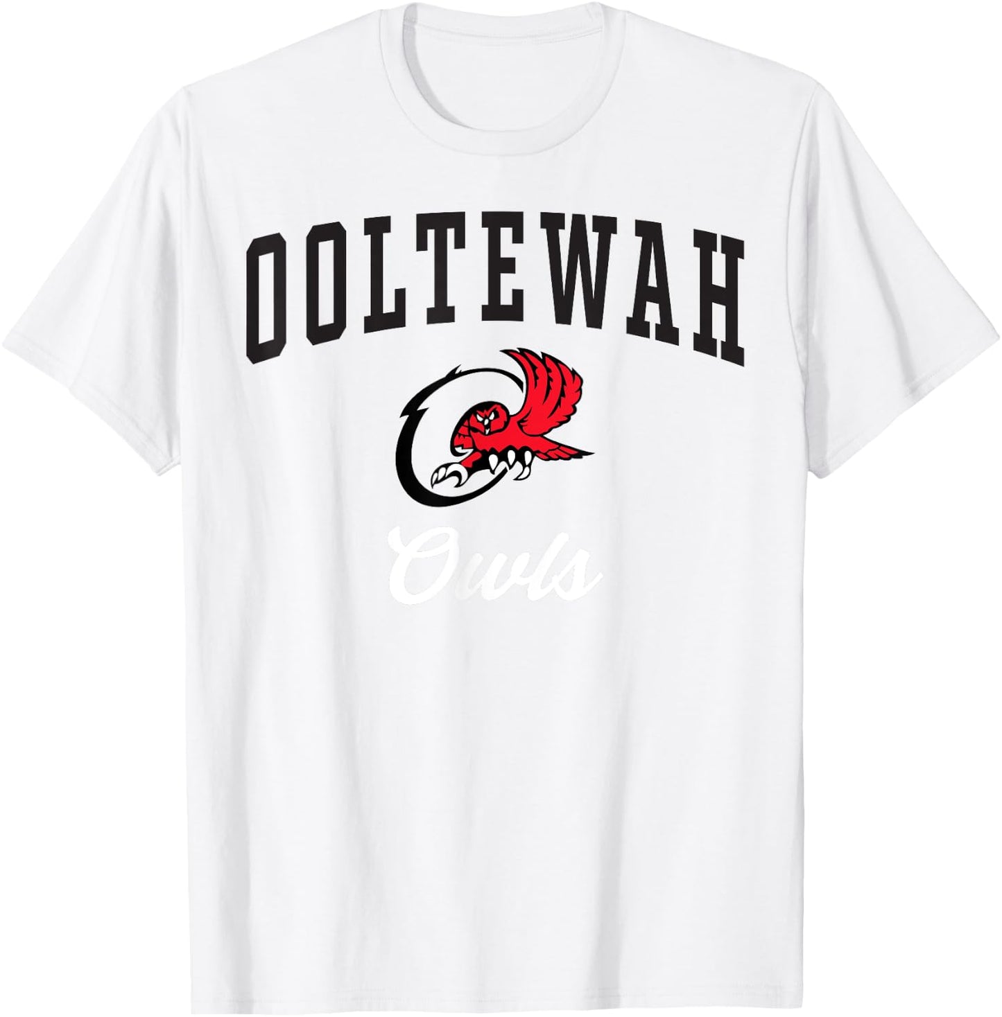 Ooltewah High School Owls C3 T-Shirt - T-Shirt | White