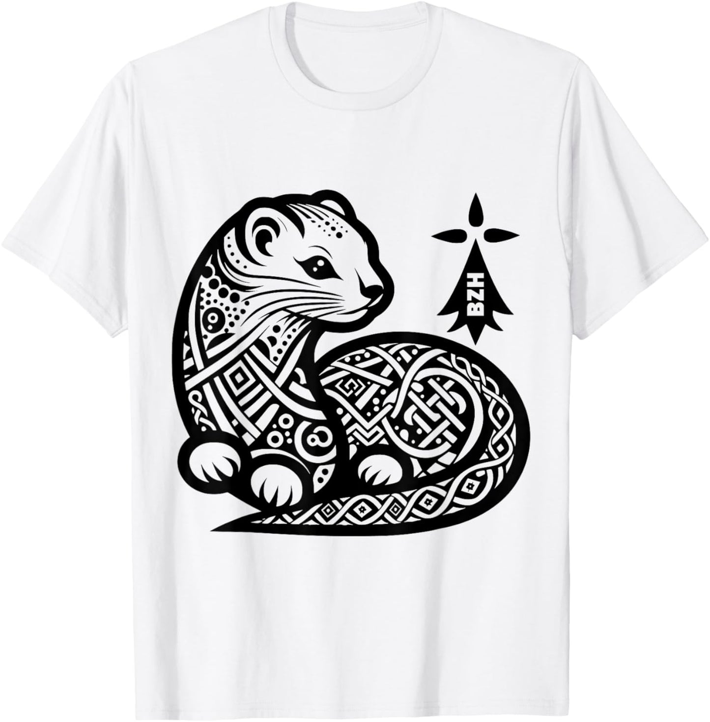 L'Hermine Breton T-Shirt - T-Shirt | White
