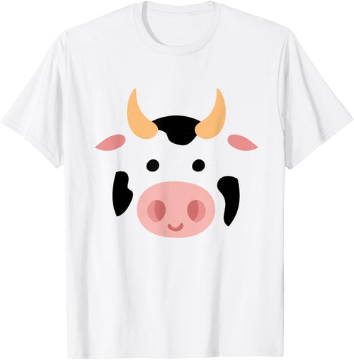 Big Cow Face Costume Funny Lazy Halloween Costume