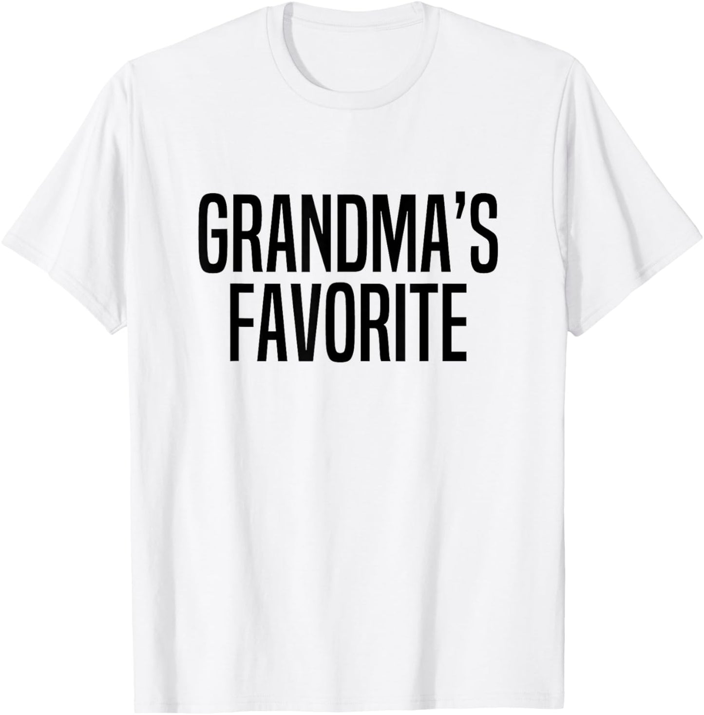 Grandma's Favorite T-Shirt - T-Shirt | White