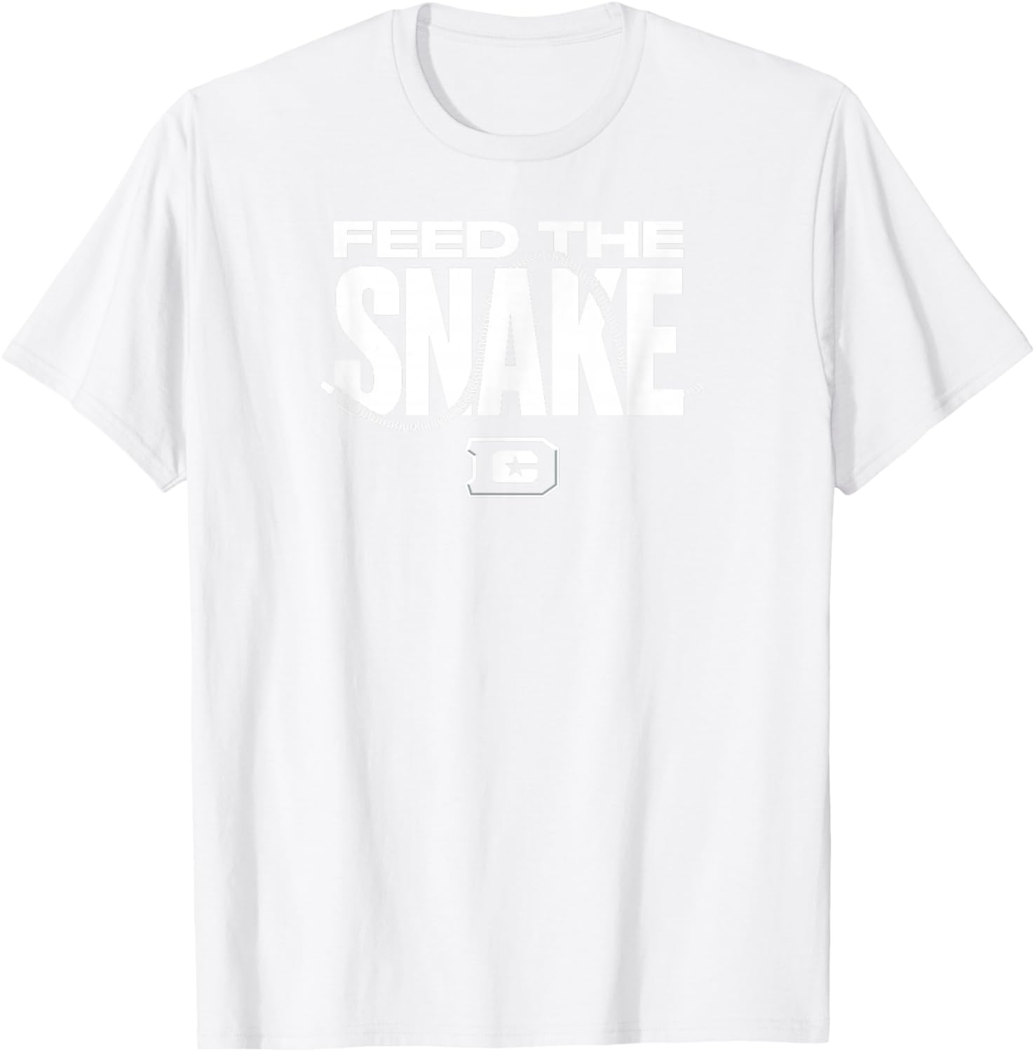Feed The Snake - DC Defenders - UFL T-Shirt - T-Shirt | White