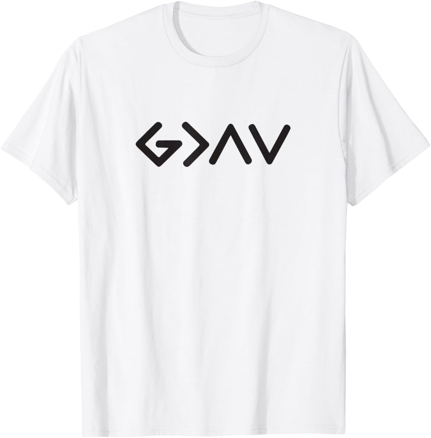 God is Faithful More Than Highs and Lows Christian Men Women T-Shirt - T-Shirt | White