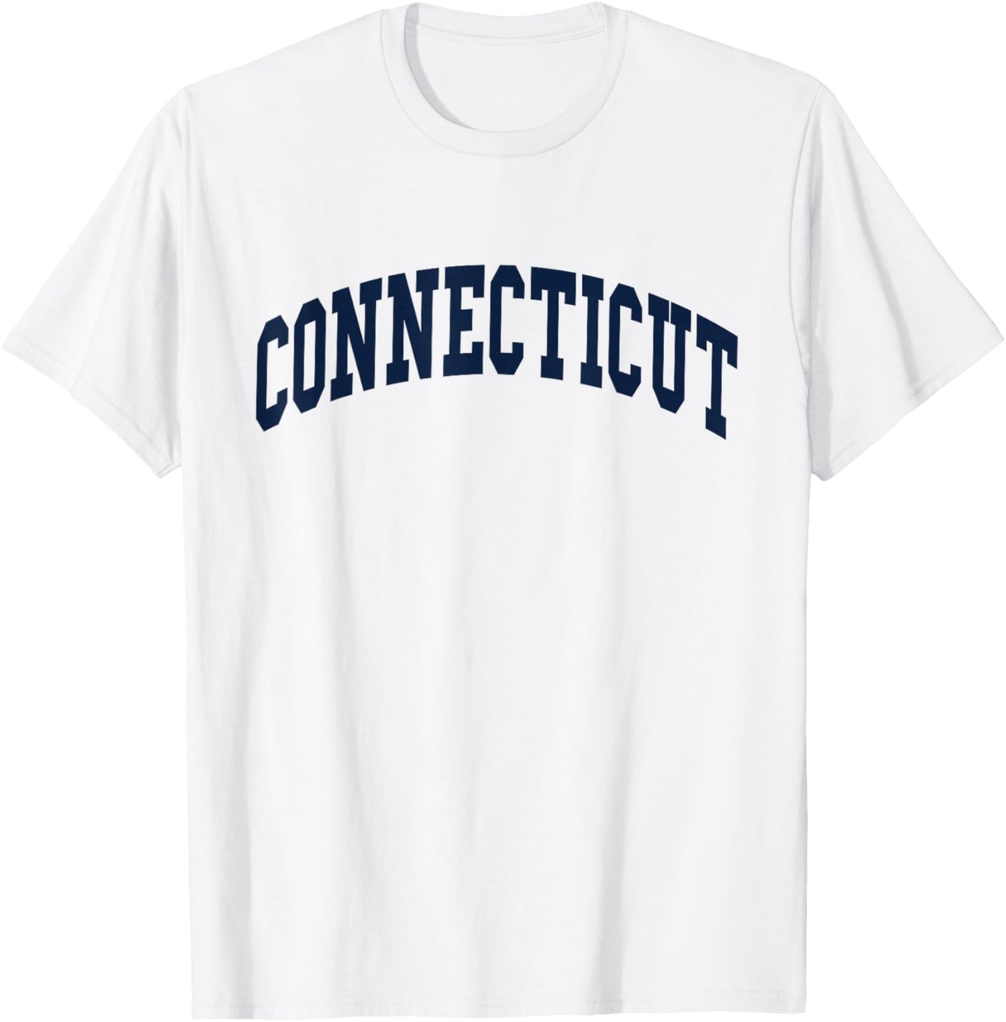 Connecticut - Throwback Design - Classic T-Shirt - T-Shirt | White