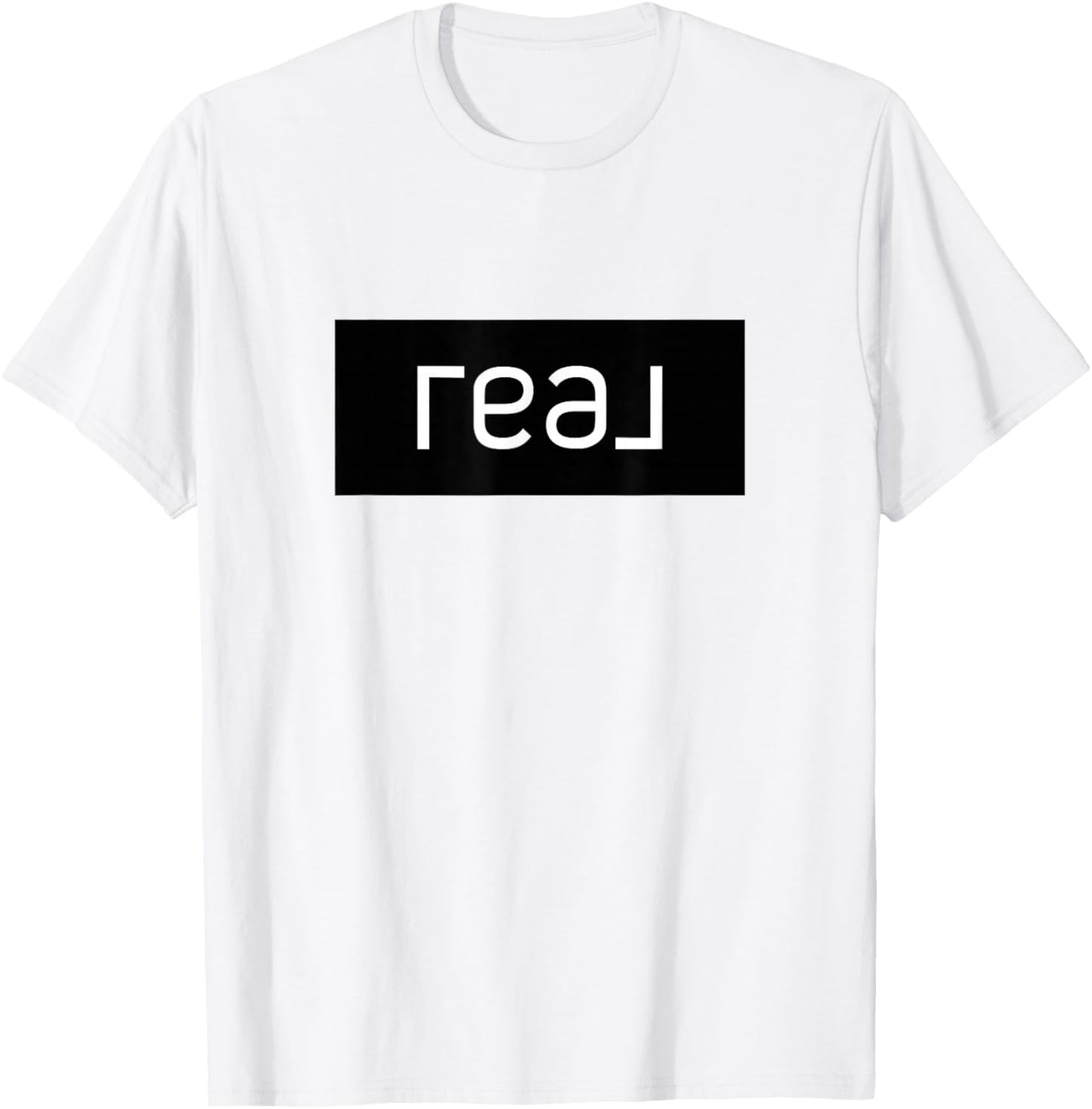 Real Broker Solid Black Logo T-Shirt - T-Shirt | White