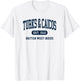 Turks and Caicos Islands Retro Preppy Throwback Souvenir T-Shirt - T-Shirt | White
