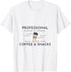 Cute Cleaning Lady - House Cleaner Coffee Lover T-Shirt - T-Shirt | White