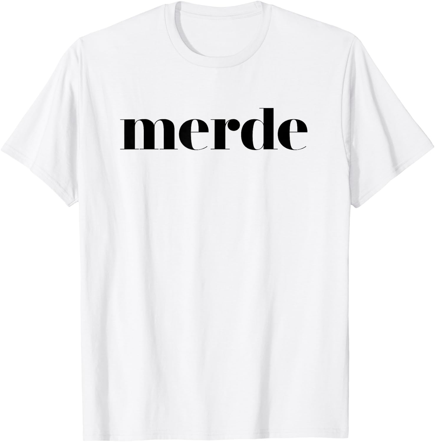 Merde - Ballet Dance Team Saying T-Shirt - T-Shirt | White