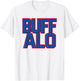 BUFFALO New York BUFF Bflo 716 city NY heritage love pride T-Shirt - T-Shirt | White