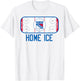 New York Rangers Home Ice Gray Officially Licensed T-Shirt - T-Shirt | White