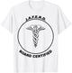 Board Certified JAFERD ER emergency trauma doctor great Gift T-Shirt - T-Shirt | White