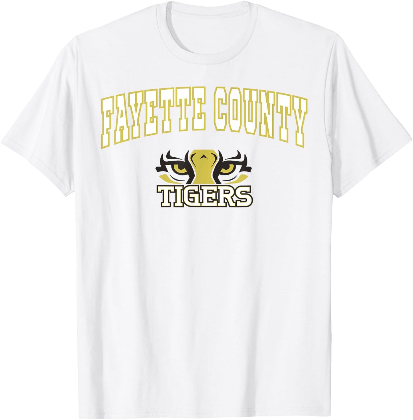 Fayette County High School Tigers C2 T-Shirt - T-Shirt | White