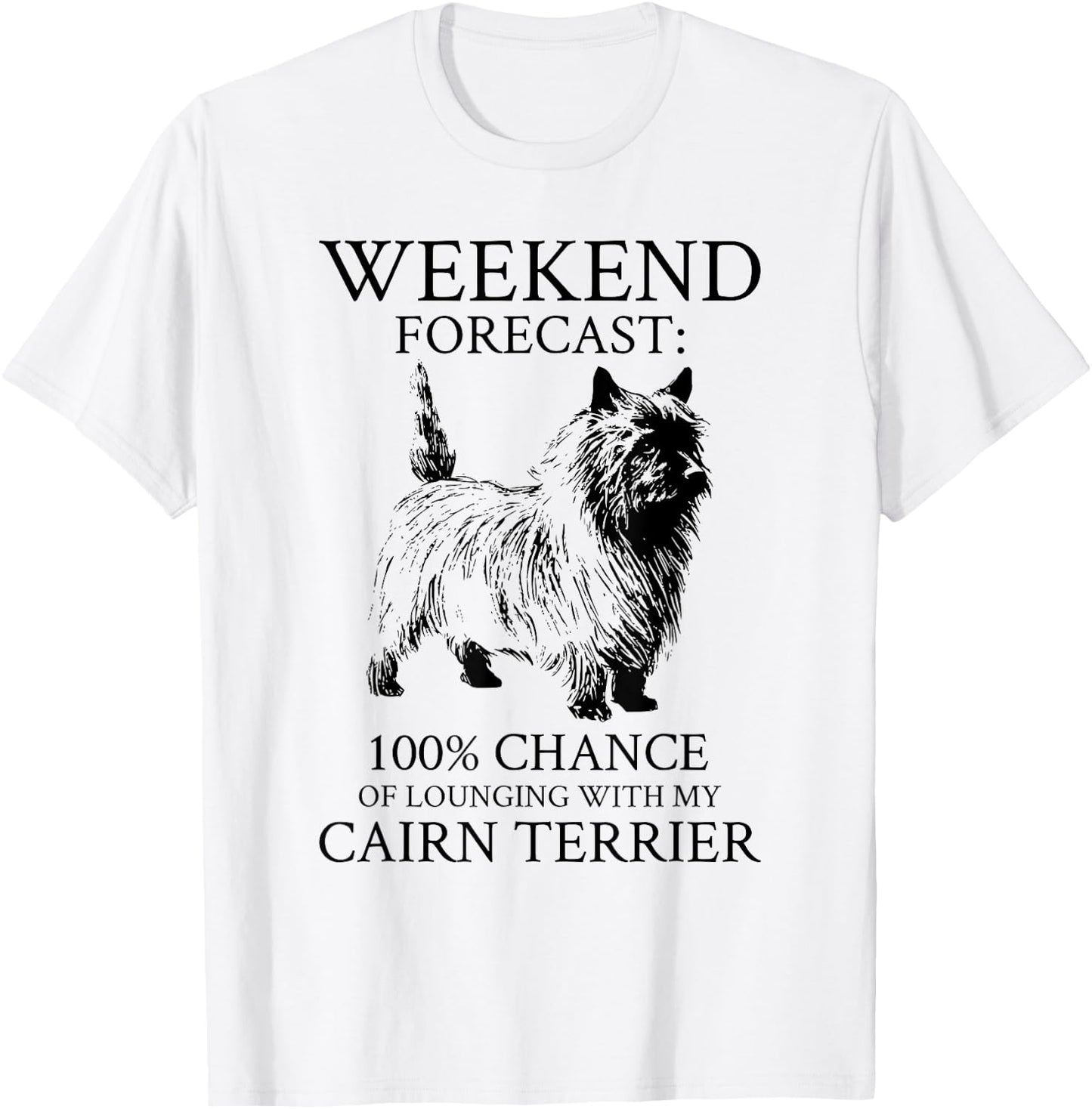 Cairn Terrier Dog T-Shirt - T-Shirt | White