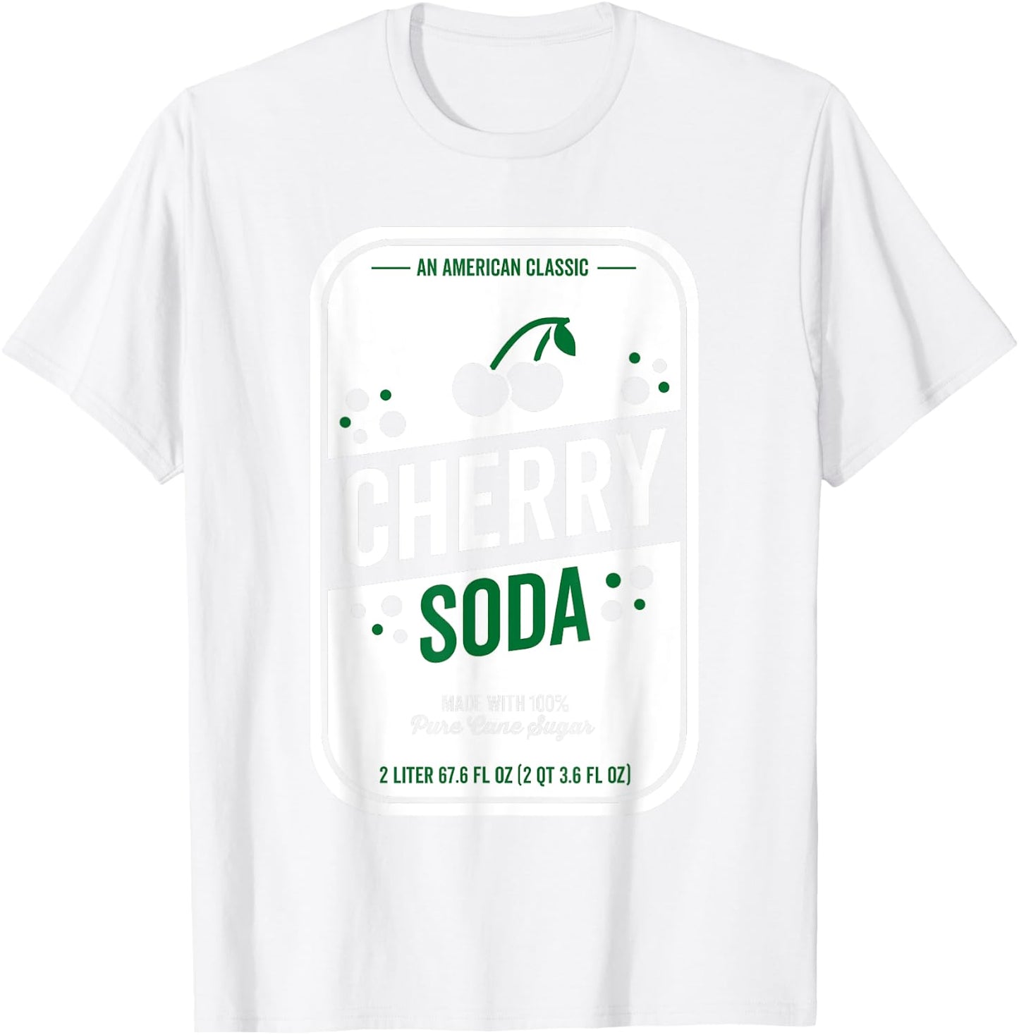 Soda Group Halloween Costume Cherry Soda T-Shirt - T-Shirt | White