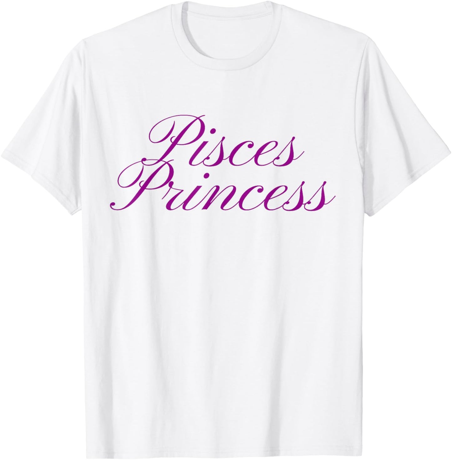 Pisces Princess T-Shirt - T-Shirt | White