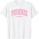 Phoenix Retro Preppy Throwback Girls Arizona Pink T-Shirt - T-Shirt | White