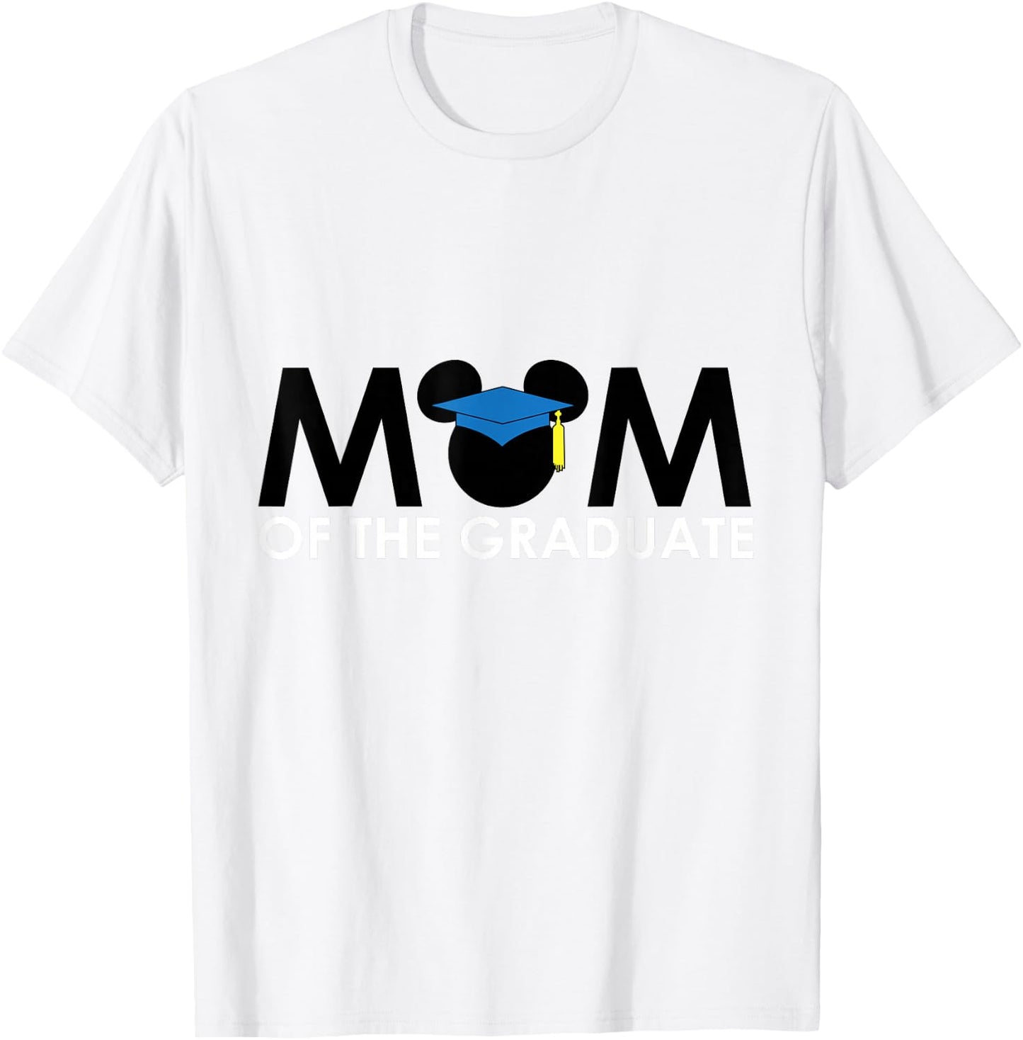 Disney Mickey Mom of the Grad T-Shirt - T-Shirt | White
