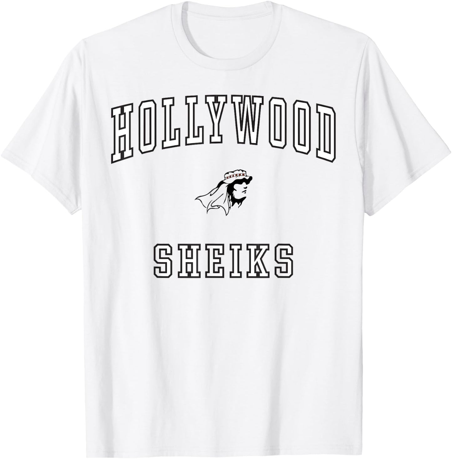 Hollywood High School Sheiks C1 T-Shirt - T-Shirt | White