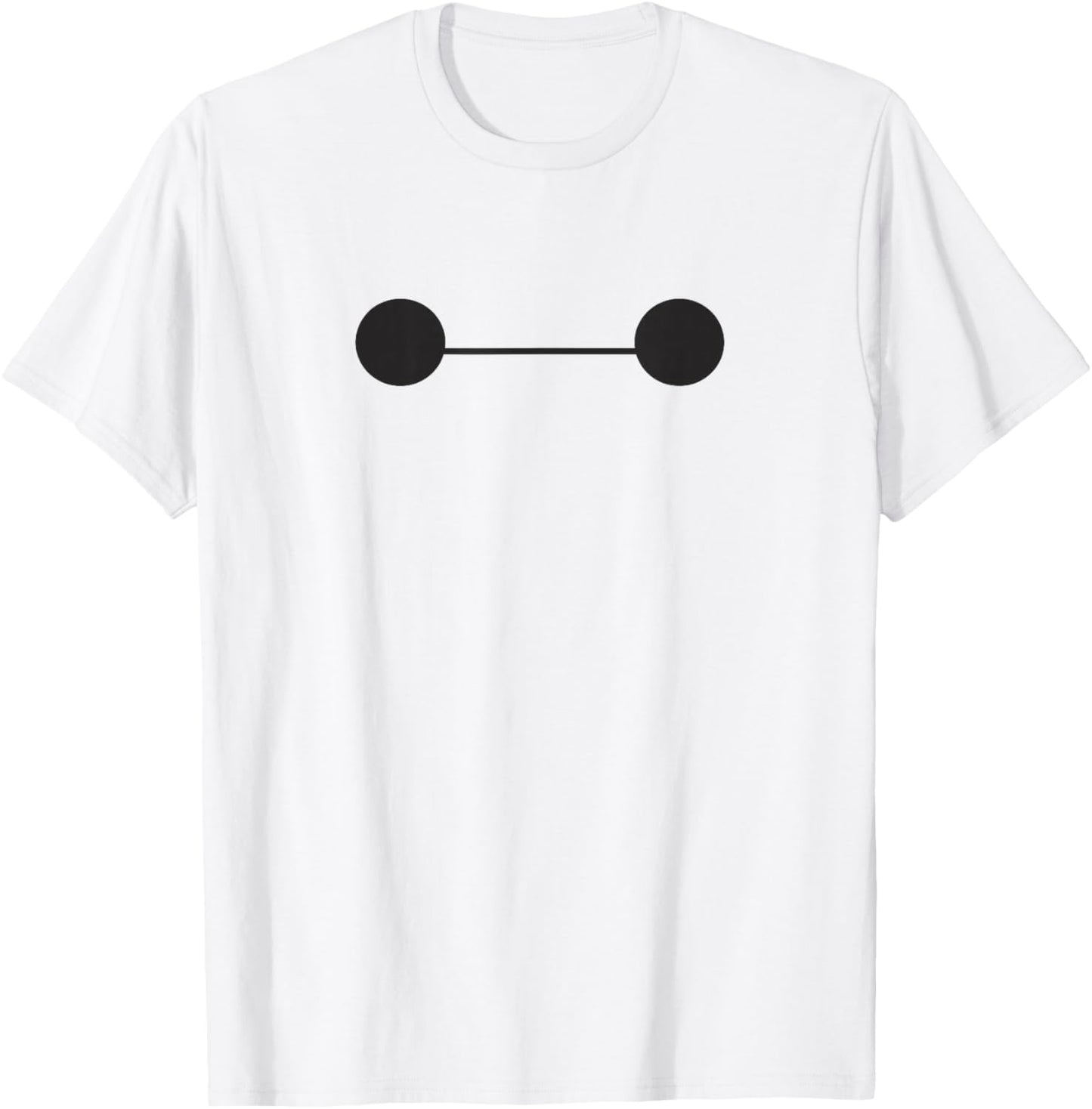 Disney Big Hero 6 Baymax Big Cute Face T-Shirt - T-Shirt | White