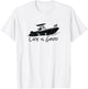 Center Console, Boating, Fishing Boat, Pontoon, TriToon T-Shirt - T-Shirt | White