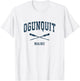 Ogunquit Maine Vintage Nautical Paddles Sports Oars T-Shirt - T-Shirt | White