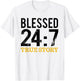 Faith Based Shirt Inspirational tops with saying Plus 2x 3x T-Shirt - T-Shirt | White