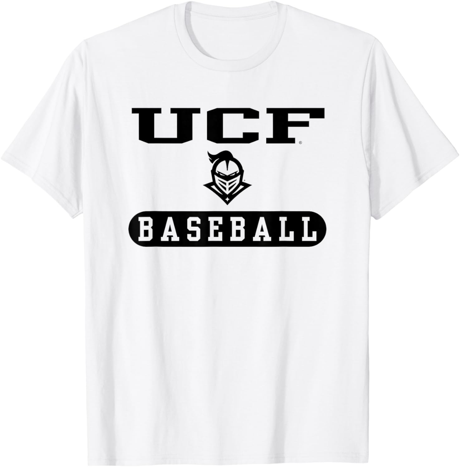 Central Florida Golden Knights Baseball Logo T-Shirt - T-Shirt | White