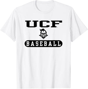 Central Florida Golden Knights Baseball Logo T-Shirt - T-Shirt | White