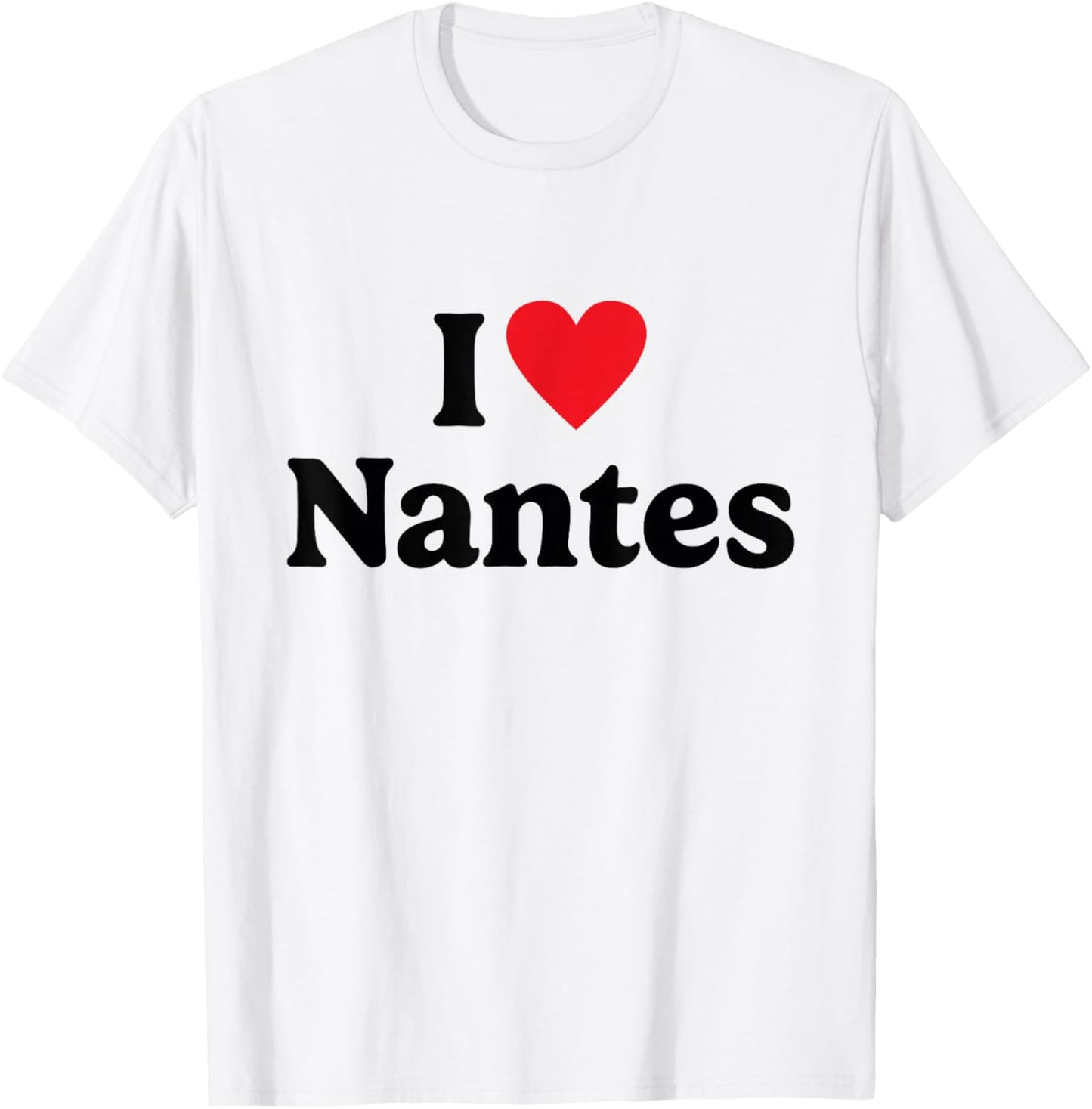 J'aime Nantes T-Shirt - T-Shirt | White