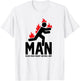 Man Burning Funny Music Festival Lovers 2019 T-Shirt - T-Shirt | White
