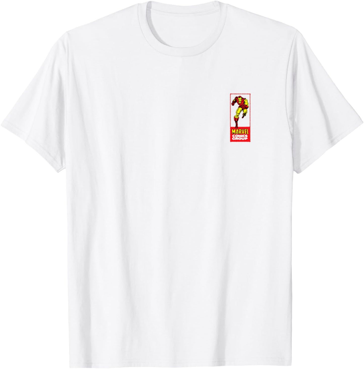 Iron Man - Comic Panels T-Shirt - T-Shirt | White