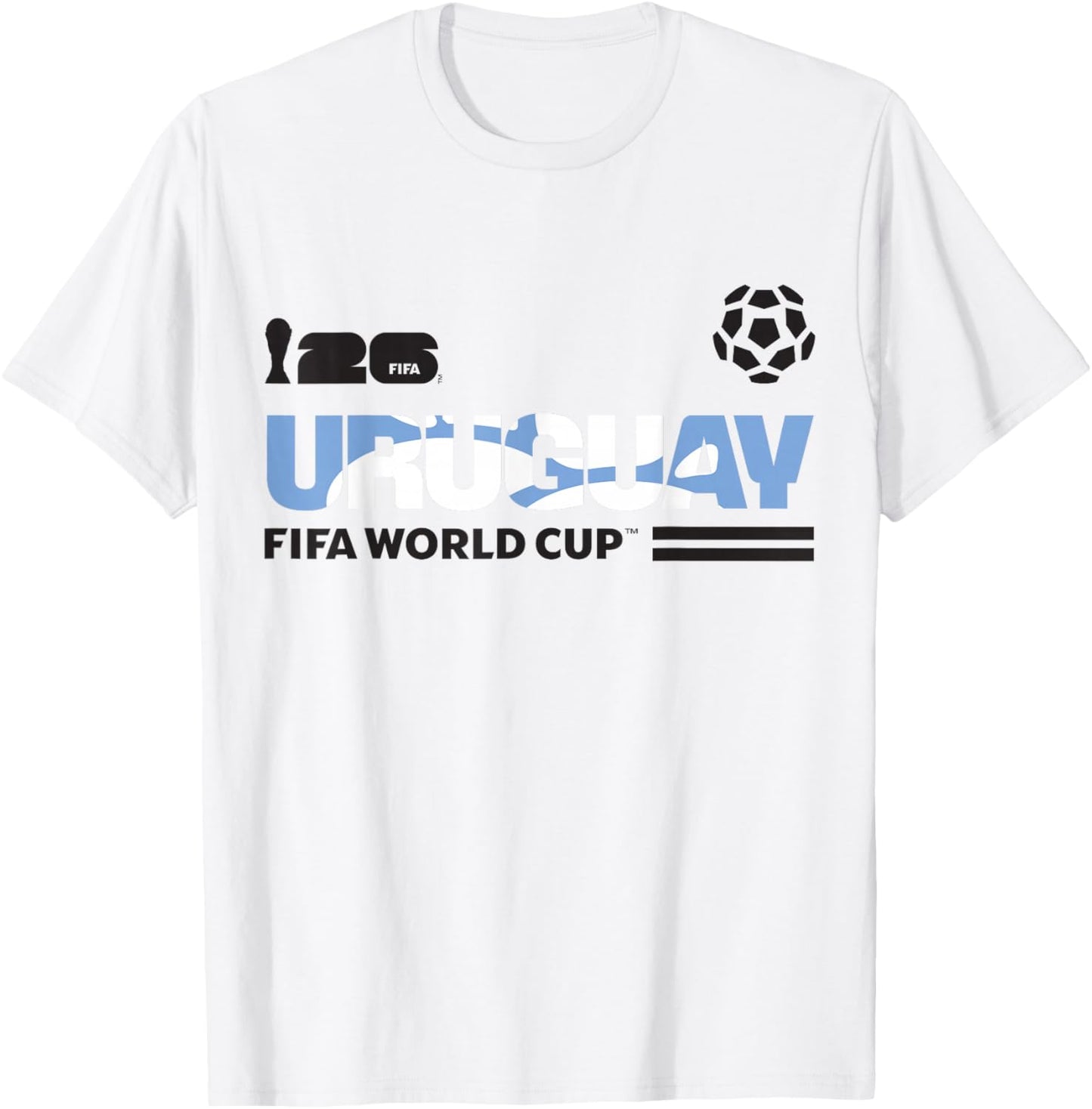 FIFA World CUP26 Qualifier Uruguay T-Shirt - T-Shirt | White