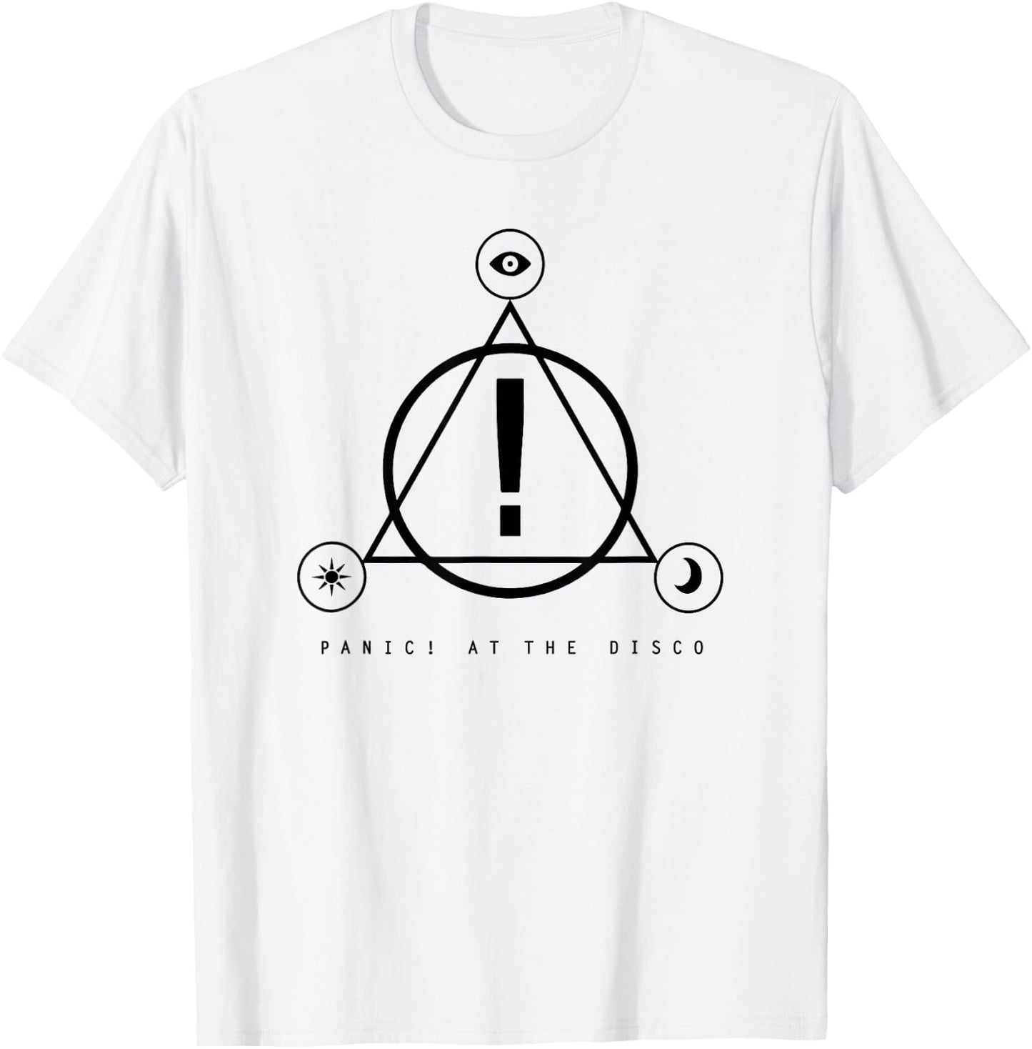 Panic! At The Disco - Symbol Logo T-Shirt - T-Shirt | White