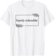 Barely Tolerable T-Shirt - T-Shirt | White
