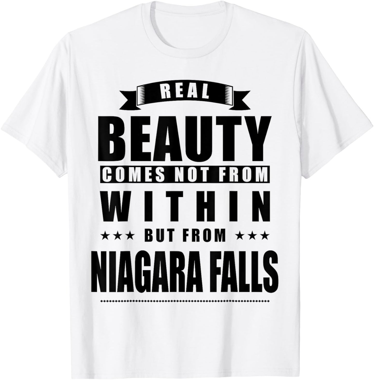 Niagara Falls - Funny Personalized City Gift T-Shirt - T-Shirt | White