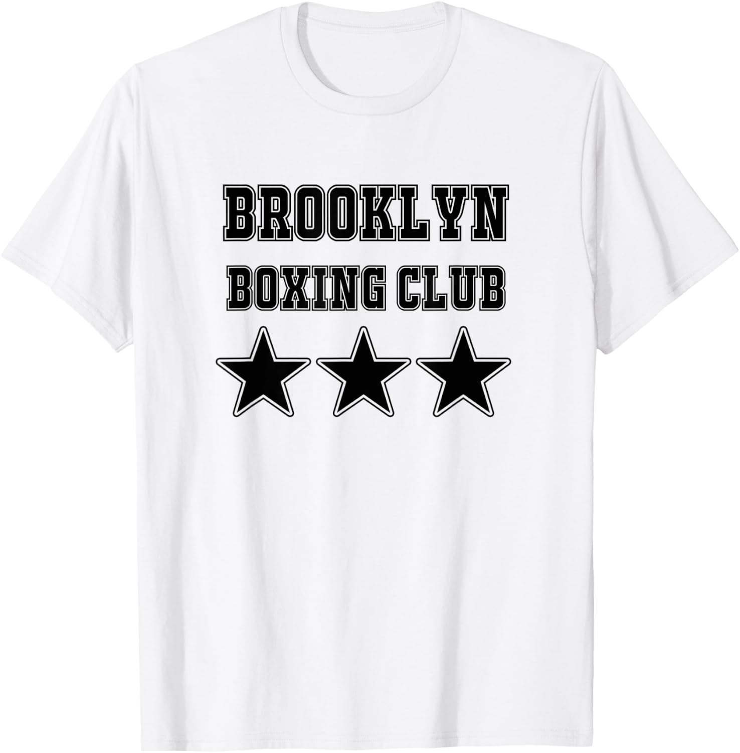 Brooklyn Boxing Club STARS T-Shirt - T-Shirt | White