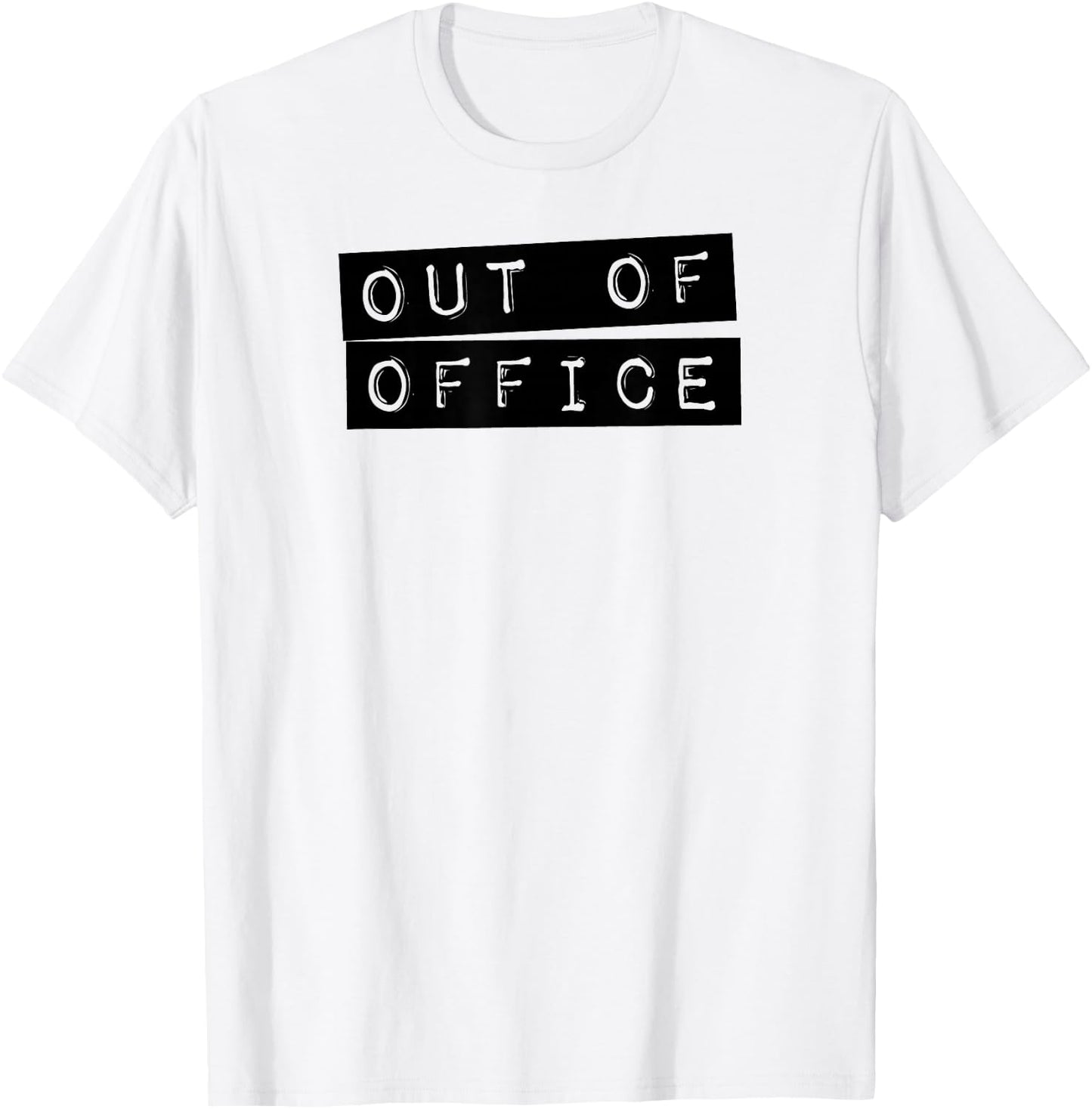 Out of Office Vacation T-Shirt - T-Shirt | White