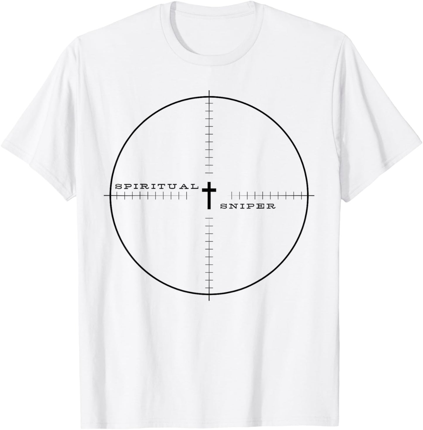Spiritual Sniper T-Shirt - T-Shirt | White