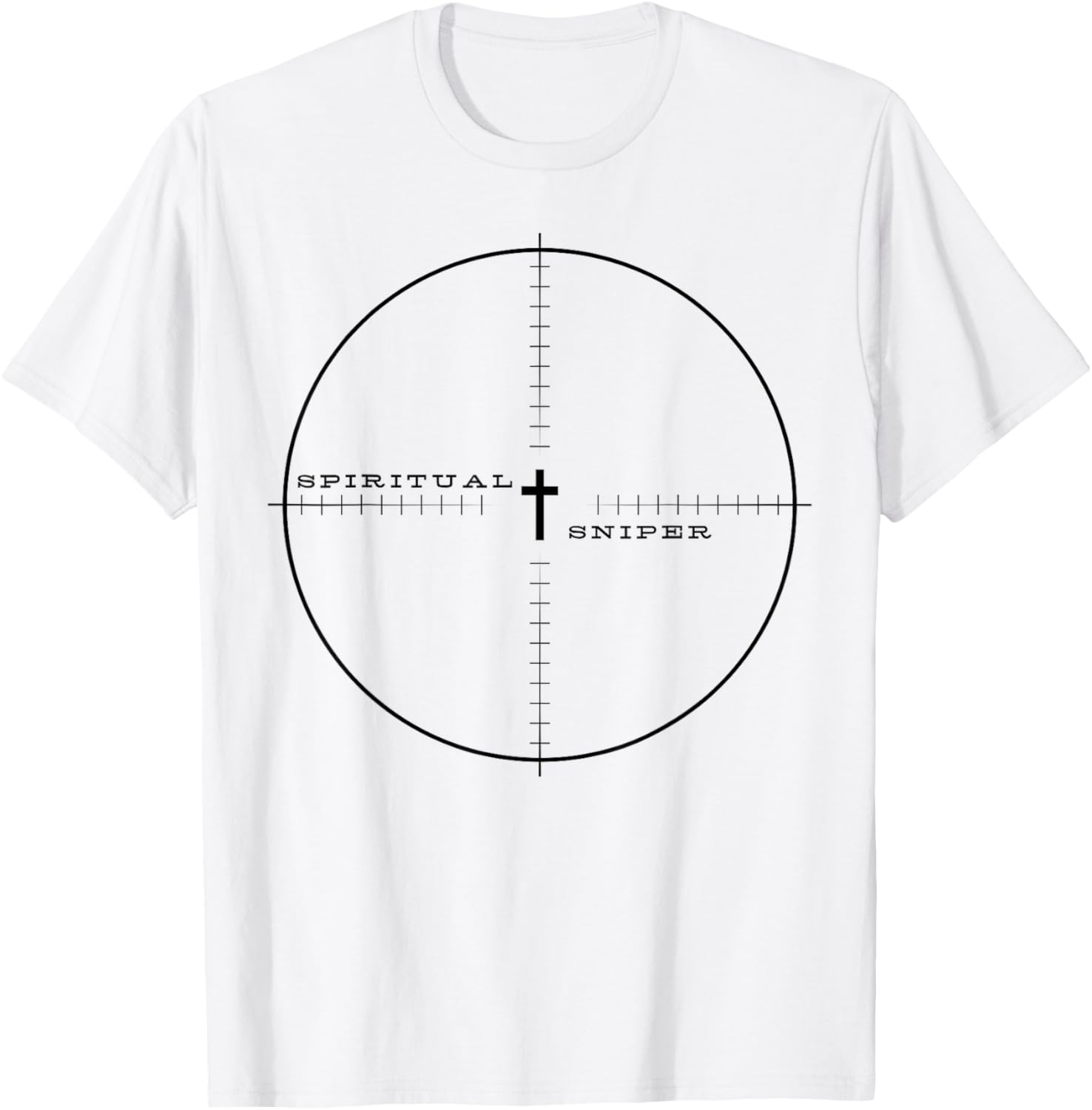 Spiritual Sniper T-Shirt - T-Shirt | White
