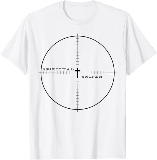 Spiritual Sniper T-Shirt - T-Shirt | White