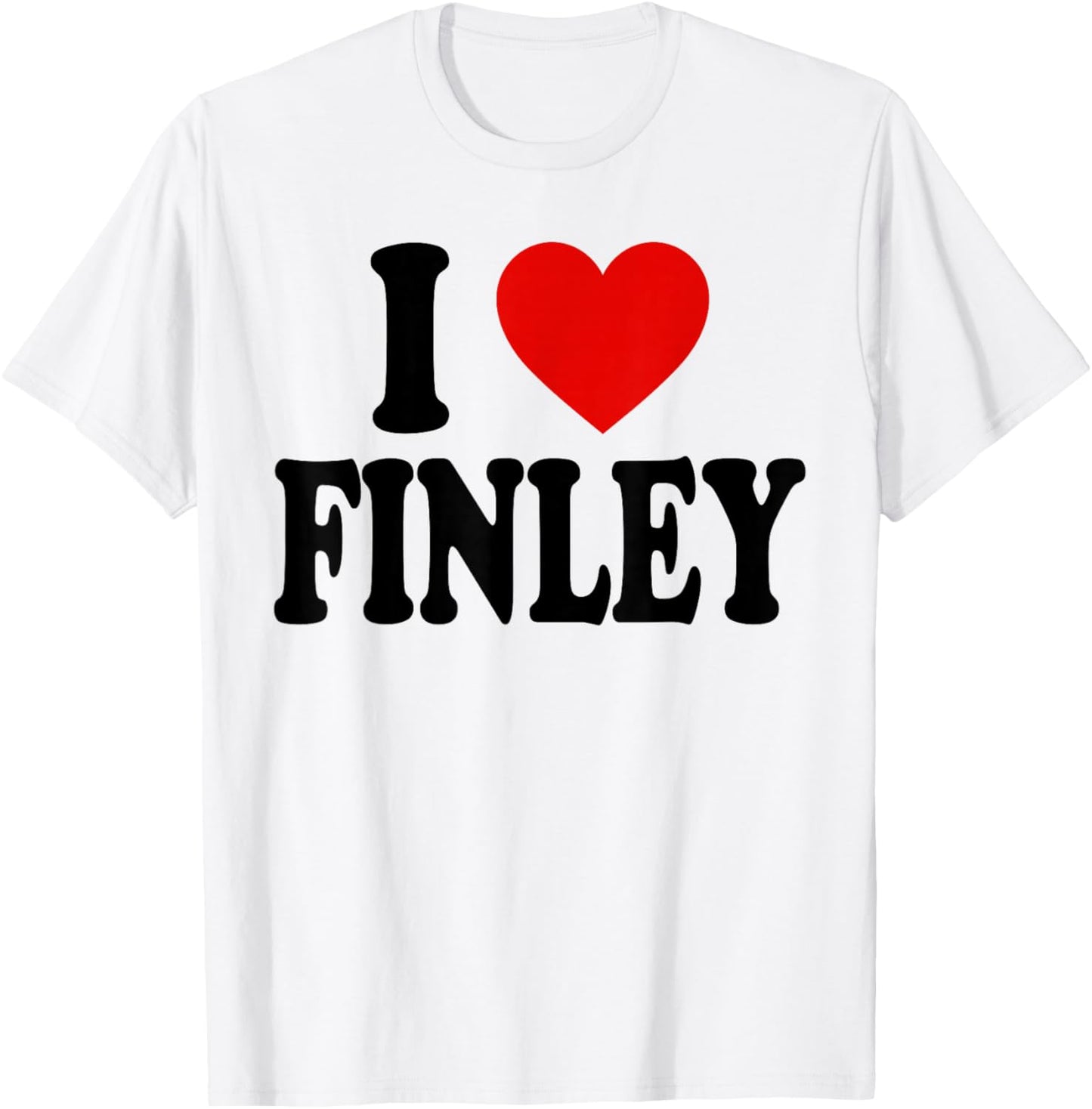 I Heart Love Finley T-Shirt - T-Shirt | White