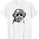 Funny Lagotto Romagnolo Dogs with Sunglasses Cool Dog T-Shirt - T-Shirt | White