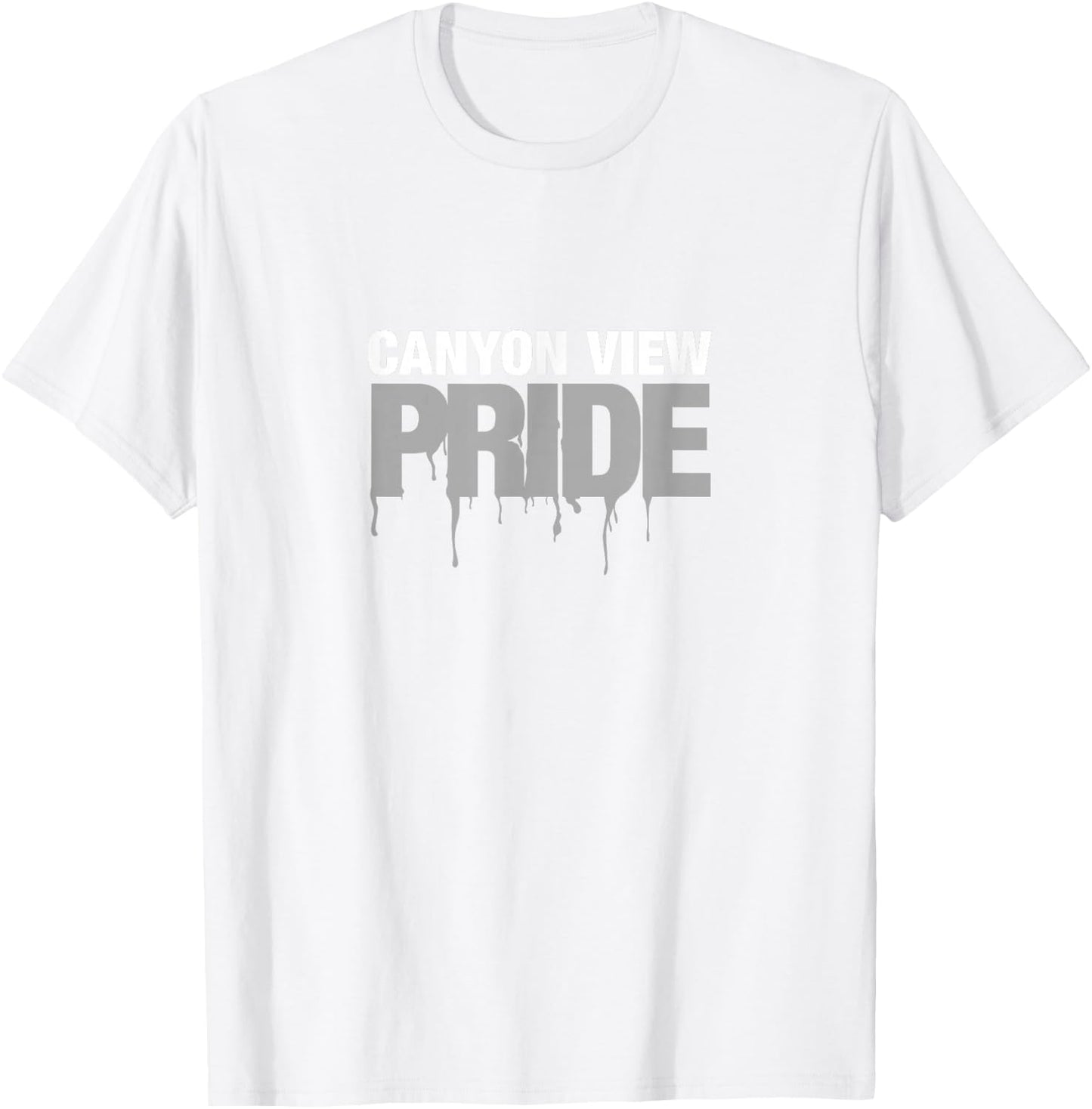 Canyon View High School PRIDE T-Shirt - T-Shirt | White