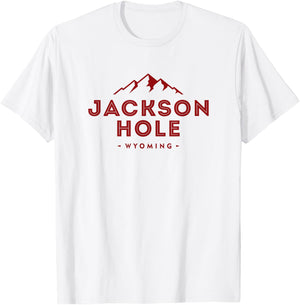 Retro Jackson Hole Wyoming Throwback Vintage Boys T-Shirt - T-Shirt | White